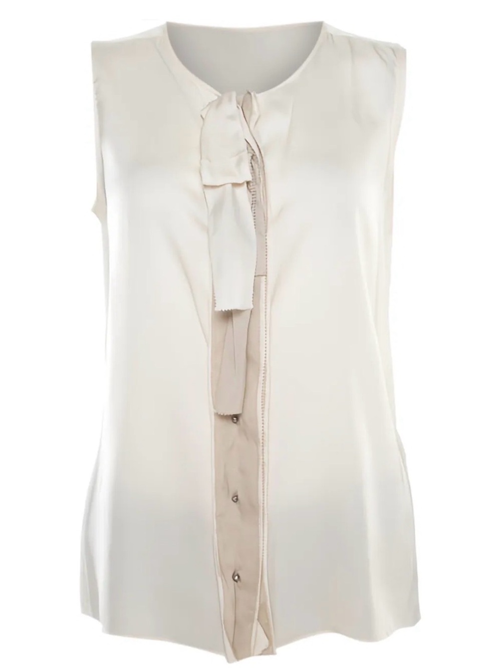 Elie Tahari bow-detail stretch-silk blouse